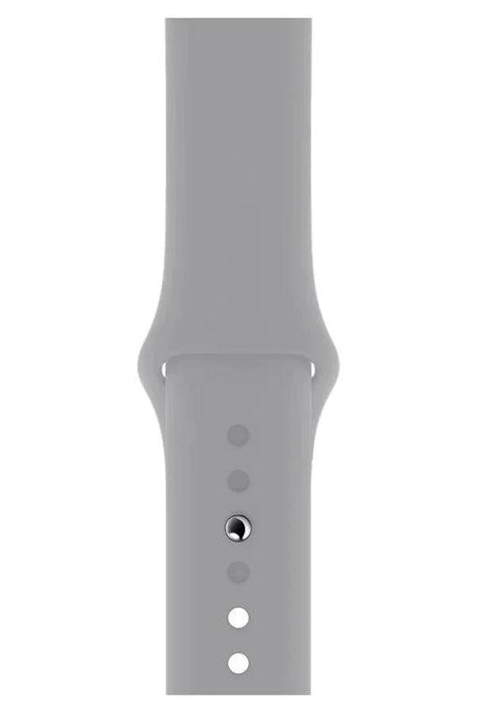 Curea Ceas Apple Watch Silicon Clasic Taupe Gray - WATCHERS