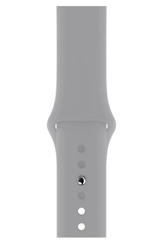 Curea Ceas Apple Watch Silicon Clasic Taupe Gray - WATCHERS