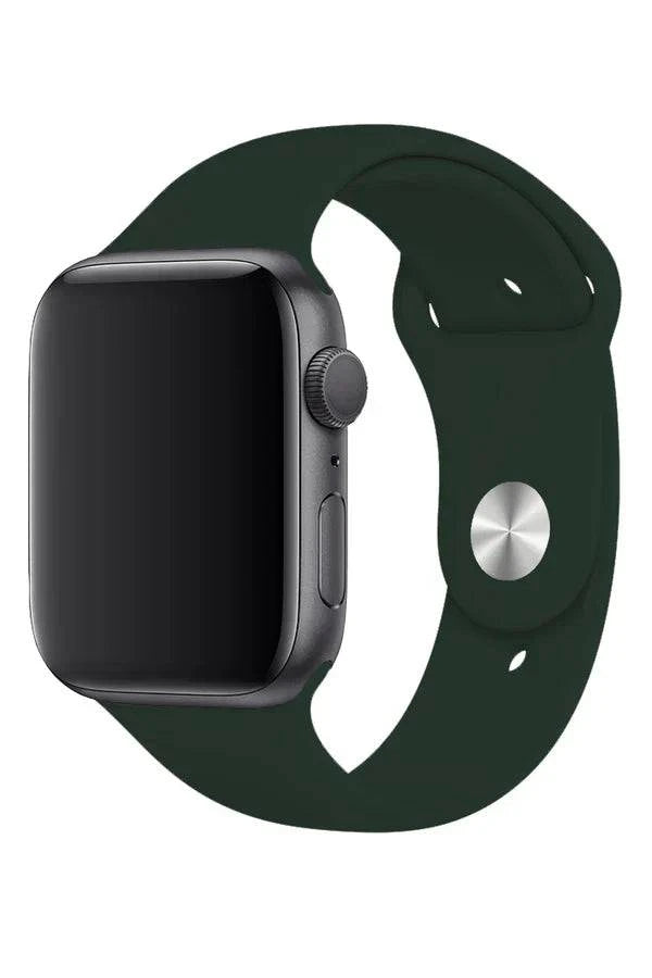 Curea Ceas Apple Watch Silicon Clasic Dark Green - WATCHERS