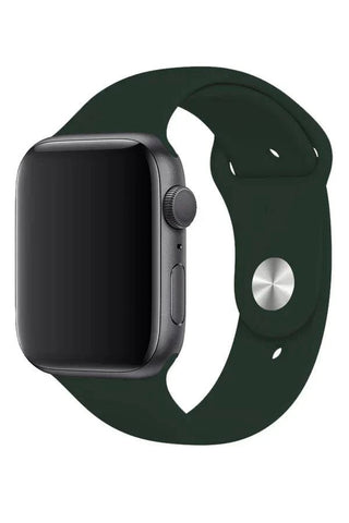 Curea Ceas Apple Watch Silicon Clasic Dark Green - WATCHERS