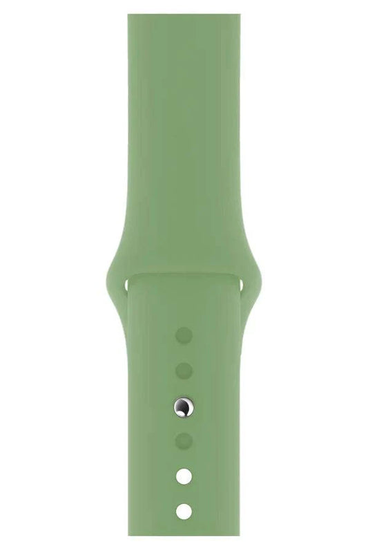 Curea Ceas Apple Watch Silicon Clasic Moss Green - WATCHERS