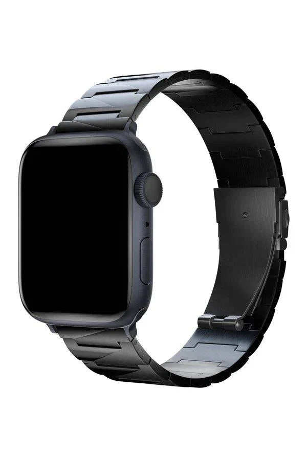 Curea Ceas Apple Watch Steel Penelope Black - WATCHERS