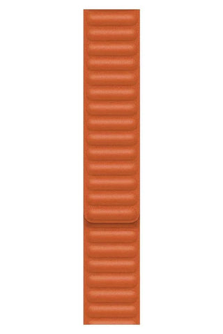 Curea Ceas Apple Watch California Leather Terracotta Orange - WATCHERS