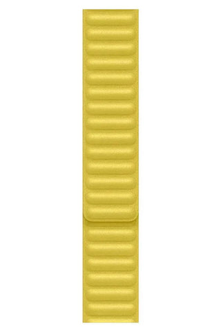 Curea Ceas Apple Watch California Leather Lemon - WATCHERS