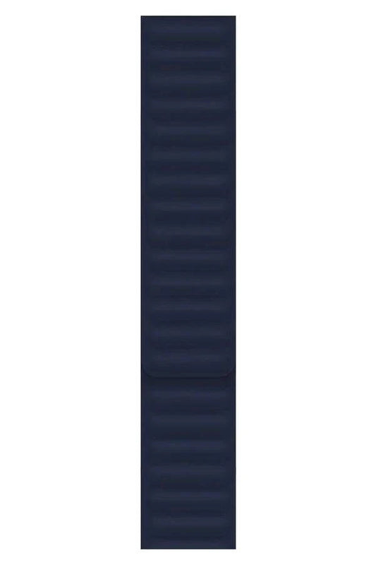 Curea Ceas Apple Watch California Leather Pure Blue - WATCHERS