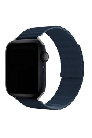 Curea Ceas Apple Watch Silicon Louis Navy Blue - WATCHERS