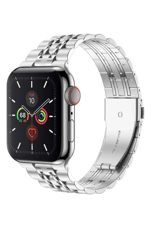 Curea Ceas Apple Watch Steel Acantha Silver - WATCHERS