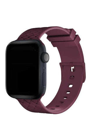 Curea Ceas Apple Watch Silicon Designo Purple - WATCHERS