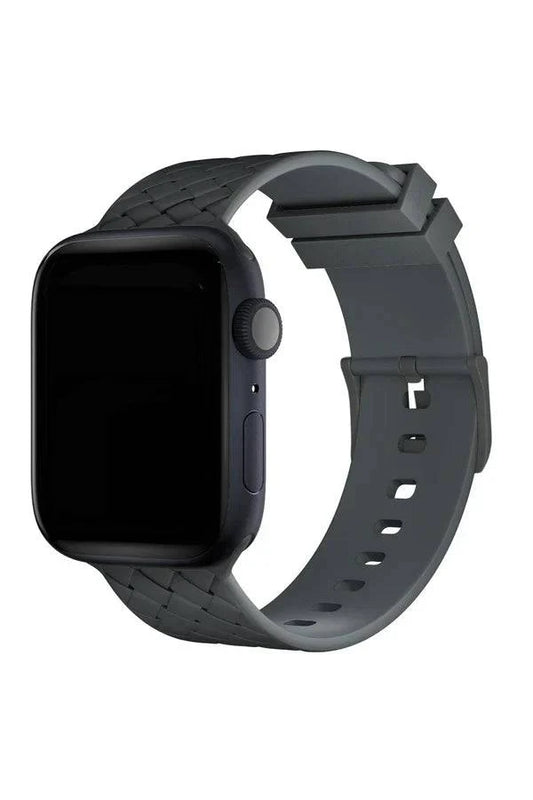 Curea Ceas Apple Watch Silicon Designo Gray - WATCHERS