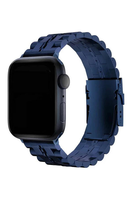 Curea Ceas Apple Watch Steel Torra Admiral Blue - WATCHERS