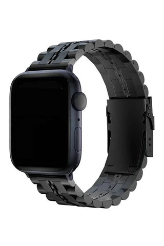 Curea Ceas Apple Watch Steel Torra Black - WATCHERS