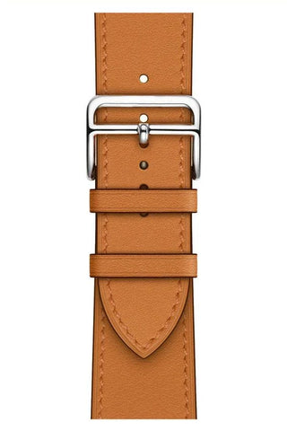 Curea Ceas Apple Watch Leather Monarch Orange - WATCHERS