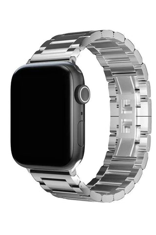 Curea Ceas Apple Watch Steel Gloss Silver - WATCHERS