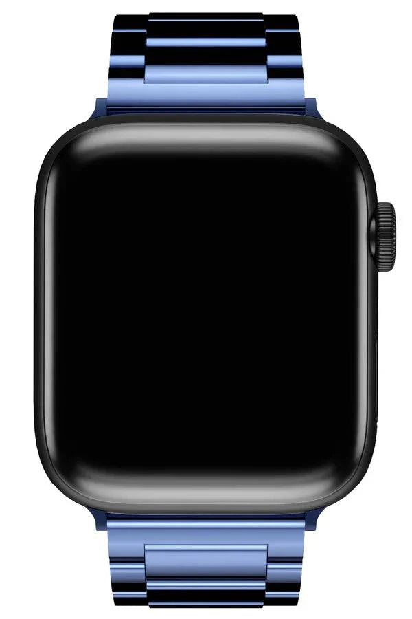 Curea Ceas Apple Watch Steel Gloss Blue - WATCHERS