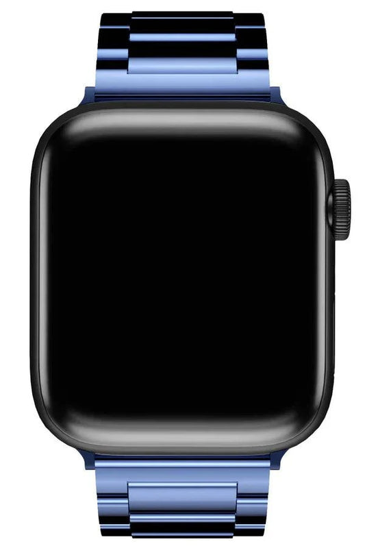 Curea Ceas Apple Watch Steel Gloss Blue - WATCHERS