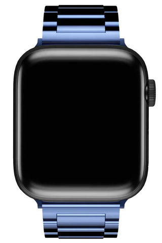 Curea Ceas Apple Watch Steel Gloss Blue - WATCHERS