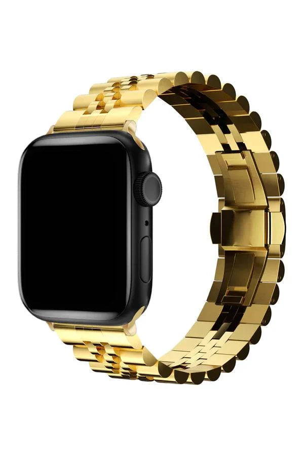 Curea Ceas Apple Watch Steel Regal Gold - WATCHERS