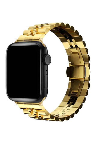 Curea Ceas Apple Watch Steel Regal Gold - WATCHERS