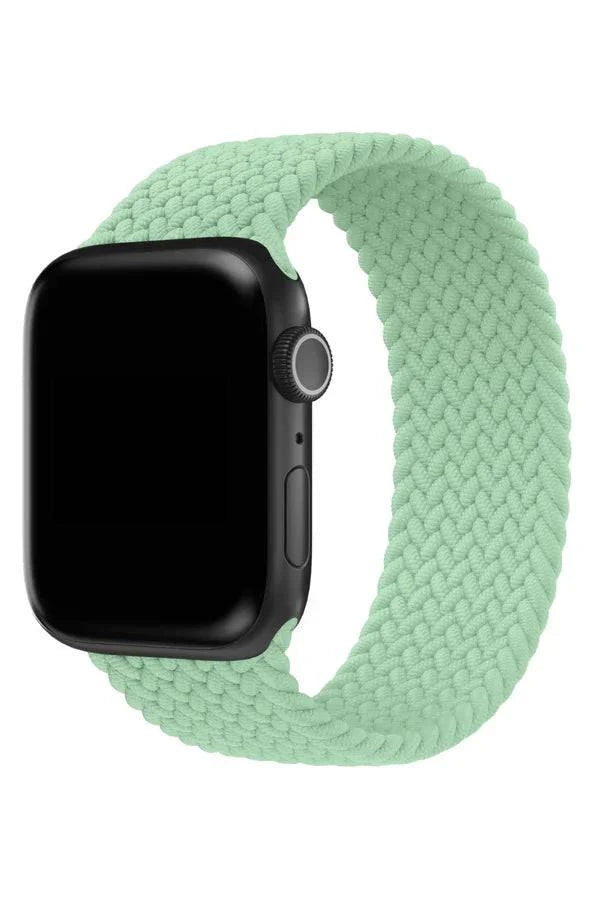 Curea Ceas Apple Watch Braided Celadon - WATCHERS