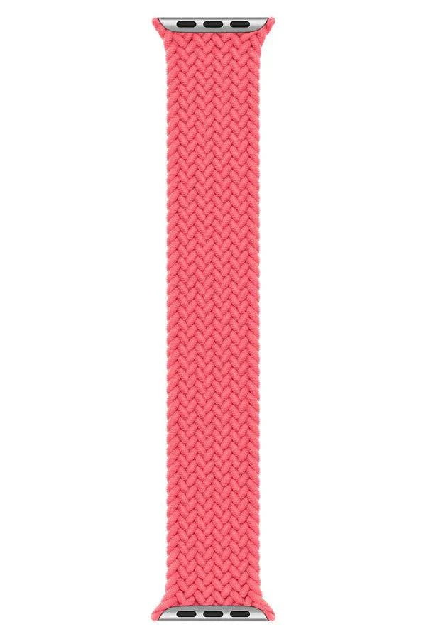 Curea Ceas Apple Watch Braided Coral Pink - WATCHERS