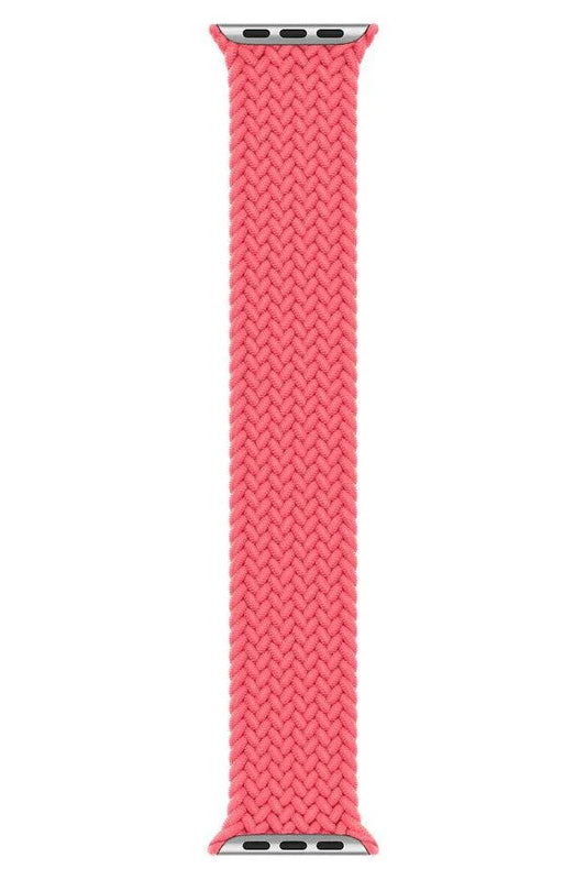 Curea Ceas Apple Watch Braided Coral Pink - WATCHERS