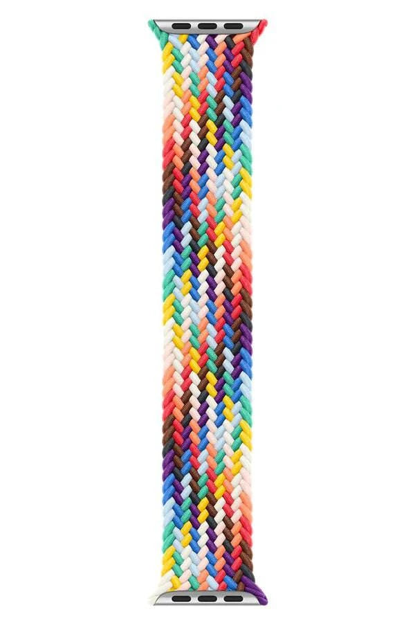 Curea Ceas Apple Watch Braided Rainbow - WATCHERS