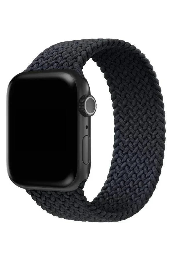 Curea Ceas Apple Watch Braided Black - WATCHERS