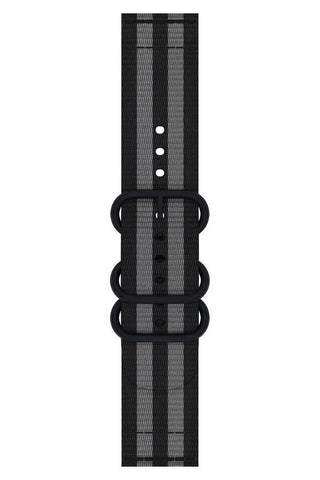 Curea Ceas Apple Watch Nylon Echo Black/Gray - WATCHERS