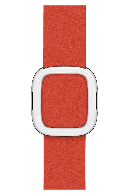 Curea Ceas Apple Watch Leather Harmony Racing Red - WATCHERS