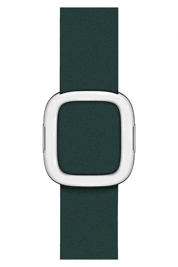 Curea Ceas Apple Watch Leather Harmony Green - WATCHERS