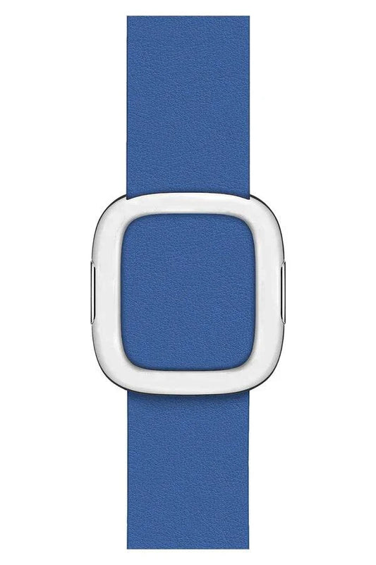 Curea Ceas Apple Watch Leather Harmony Blue - WATCHERS