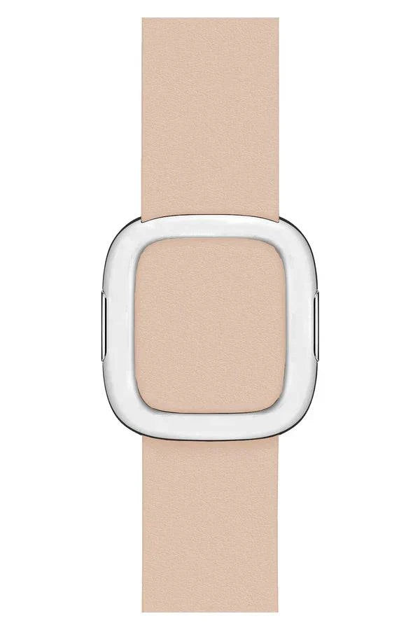 Curea Ceas Apple Watch Leather Harmony Cream - WATCHERS