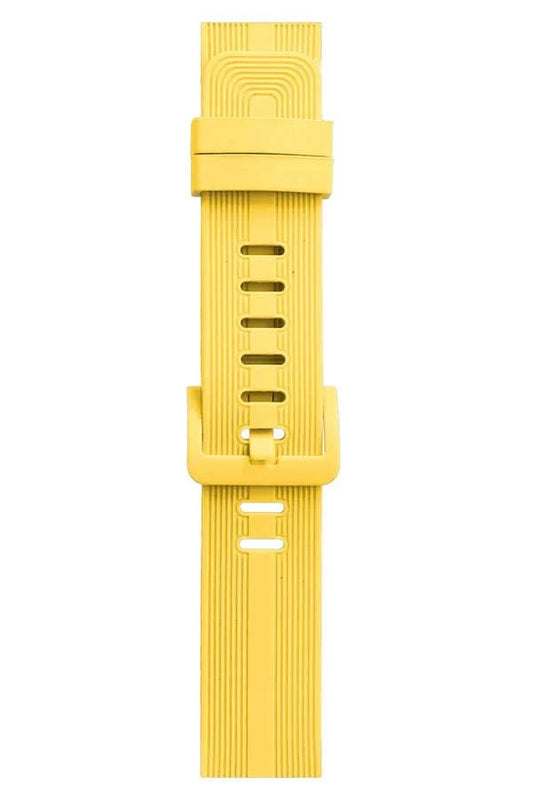 Curea Ceas Apple Watch Silicon Linea Yellow - WATCHERS