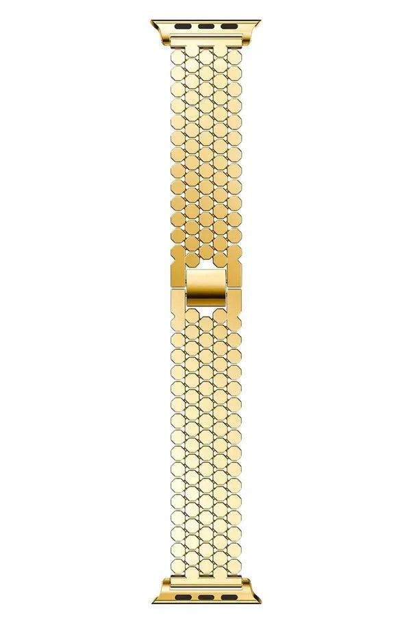 Curea Ceas Apple Watch Steel Thalassa Gold - WATCHERS