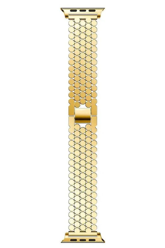 Curea Ceas Apple Watch Steel Thalassa Gold - WATCHERS