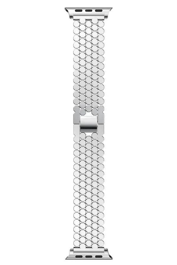 Curea Ceas Apple Watch Steel Thalassa Silver - WATCHERS