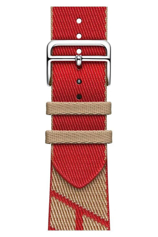 Curea Ceas Apple Watch Nylon Monarch Linen - WATCHERS