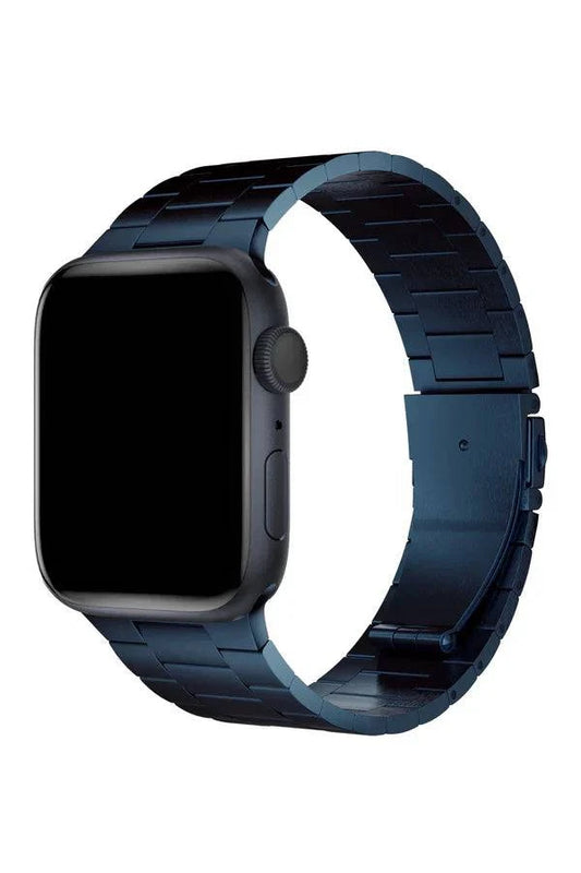 Curea Ceas Apple Watch Steel Theia Dark Blue - WATCHERS