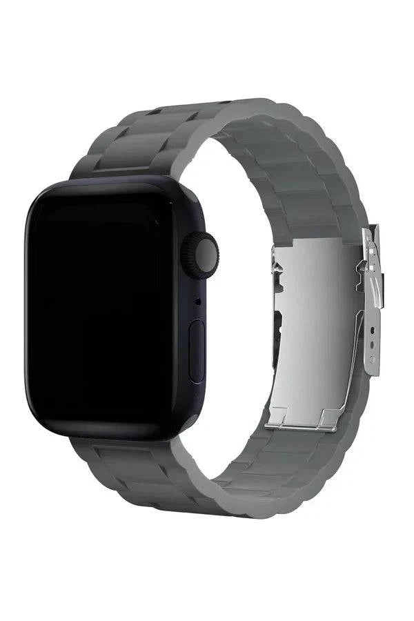 Curea Ceas Apple Watch Silicon Buckle Gray - WATCHERS
