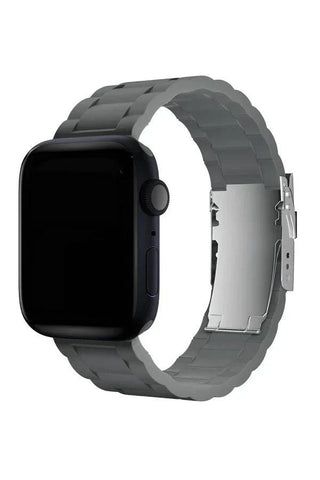Curea Ceas Apple Watch Silicon Buckle Gray - WATCHERS