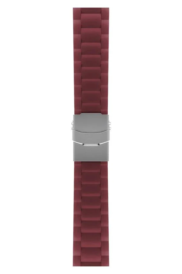 Curea Ceas Apple Watch Silicon Buckle Cordovan - WATCHERS