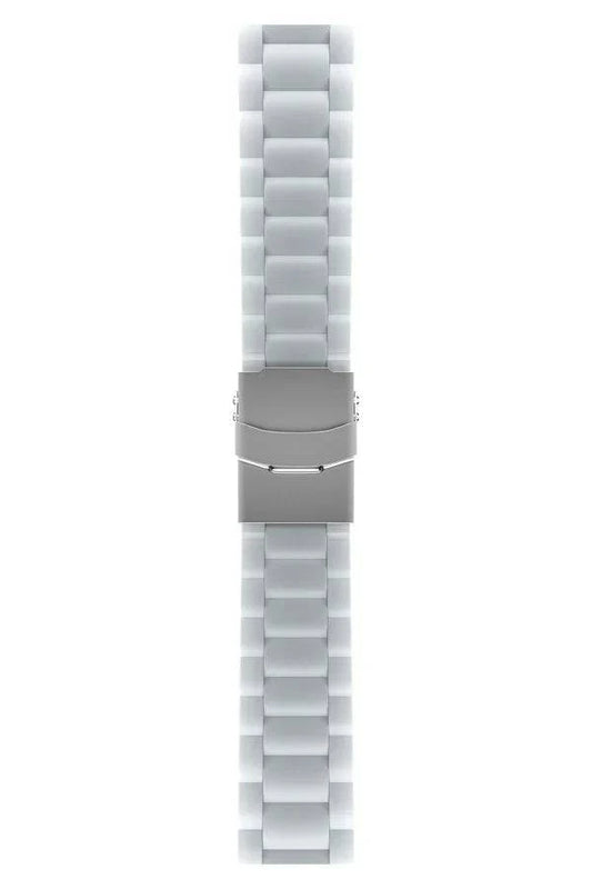 Curea Ceas Apple Watch Silicon Buckle White - WATCHERS