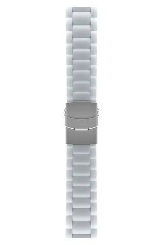 Curea Ceas Apple Watch Silicon Buckle White - WATCHERS