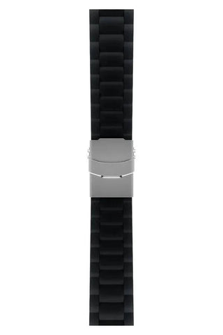 Curea Ceas Apple Watch Silicon Buckle Black - WATCHERS