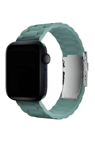 Curea Ceas Apple Watch Silicon Buckle Viridian - WATCHERS