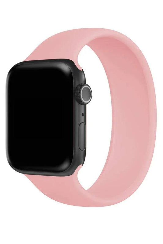 Curea Ceas Apple Watch Solo Silicon Pink - WATCHERS