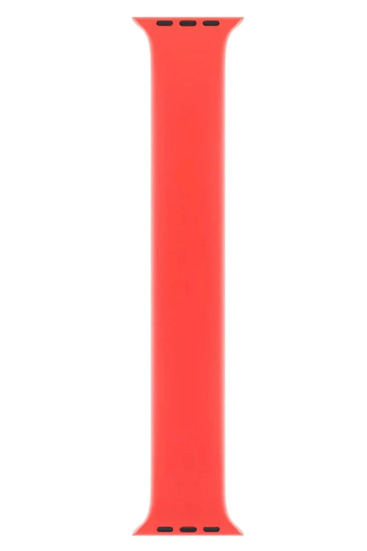 Curea Ceas Apple Watch Solo Silicon Vermilion Orange - WATCHERS
