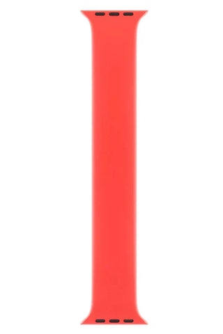 Curea Ceas Apple Watch Solo Silicon Vermilion Orange - WATCHERS