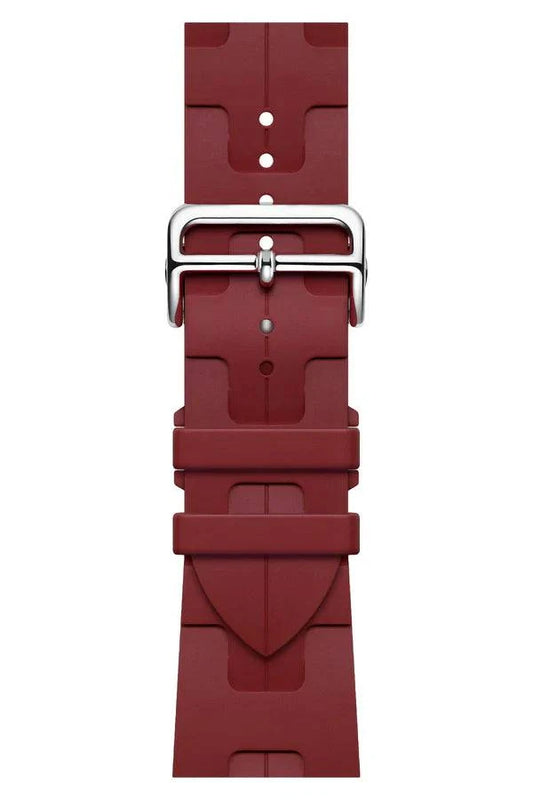 Curea Ceas Apple Watch Silicon Rugged Red - WATCHERS