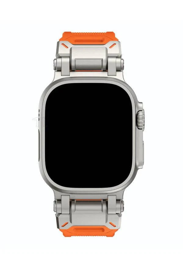 Curea Ceas Apple Watch Silicon Defender Orange - WATCHERS